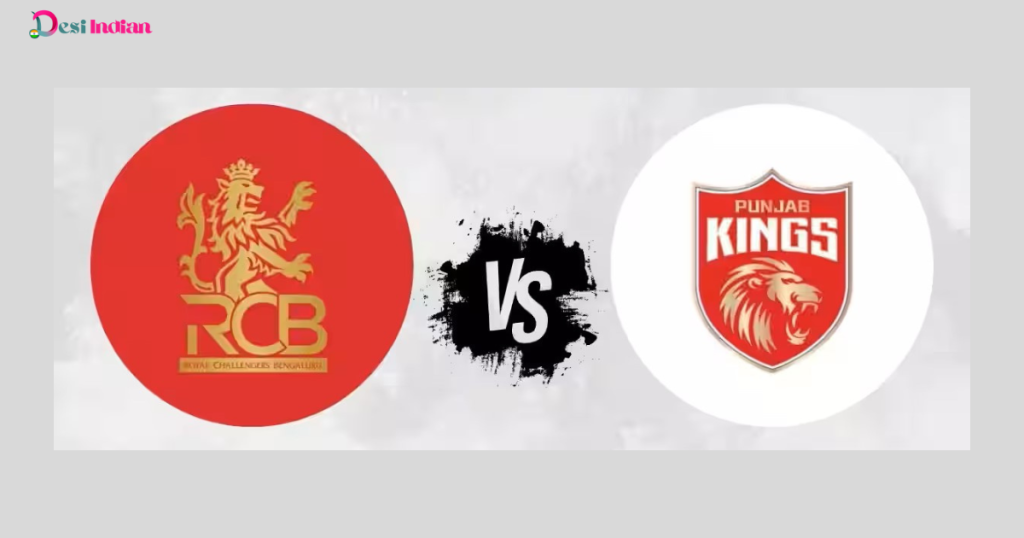 Image of the Kings and Red Bulls logos, representing the PBKS vs RCB IPL match highlights.