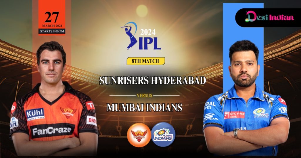 PL 2024 live score : Secrets of SRH vs MI IPL Match Prediction.