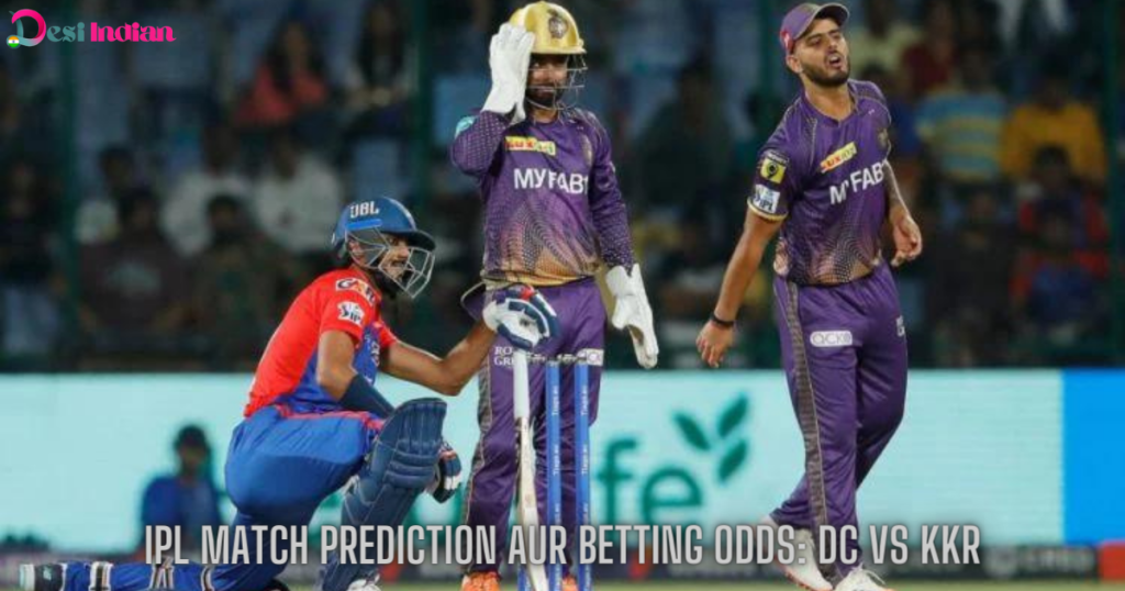 KKR vs KKR match prediction. Gooddolls are KKR's kryptonite. IPL Match Prediction and Betting Odds: DC vs KKR.
