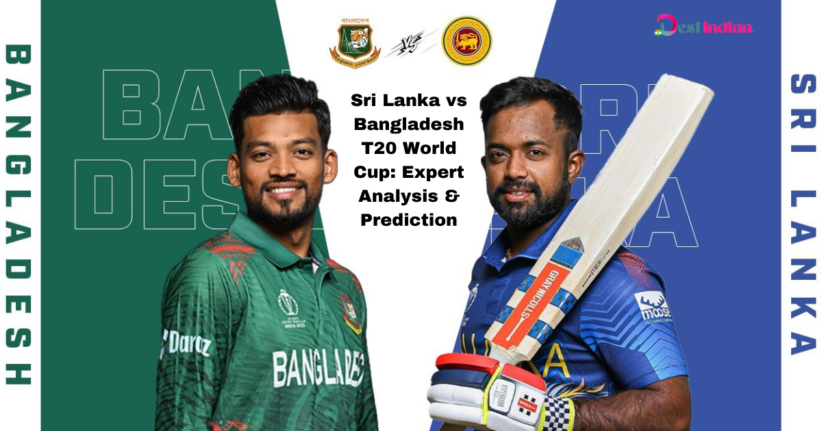The Best Odds for Sri Lanka vs Bangladesh T20 Match Prediction
